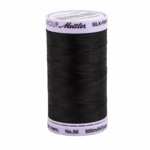 Mettler 50 Silk Finish 100% Cotton Thread, 547 yards 9104 image 5