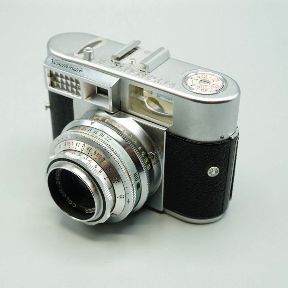 1950s Voigtlander Vitomatic II Coupled Rangefinder 35mm Camera