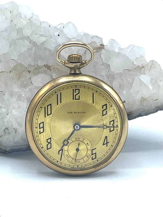 Swiss Pocket Watch The Hudson Vintage Pocket Watch … Gem