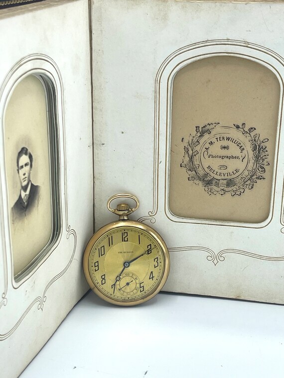 Swiss Pocket Watch The Hudson Vintage Pocket Watch … Gem