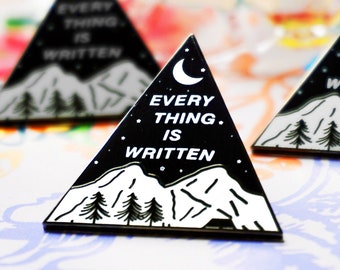 The Alchemist Maktub Enamel Pin | Paulo Coelho Bookish Gift