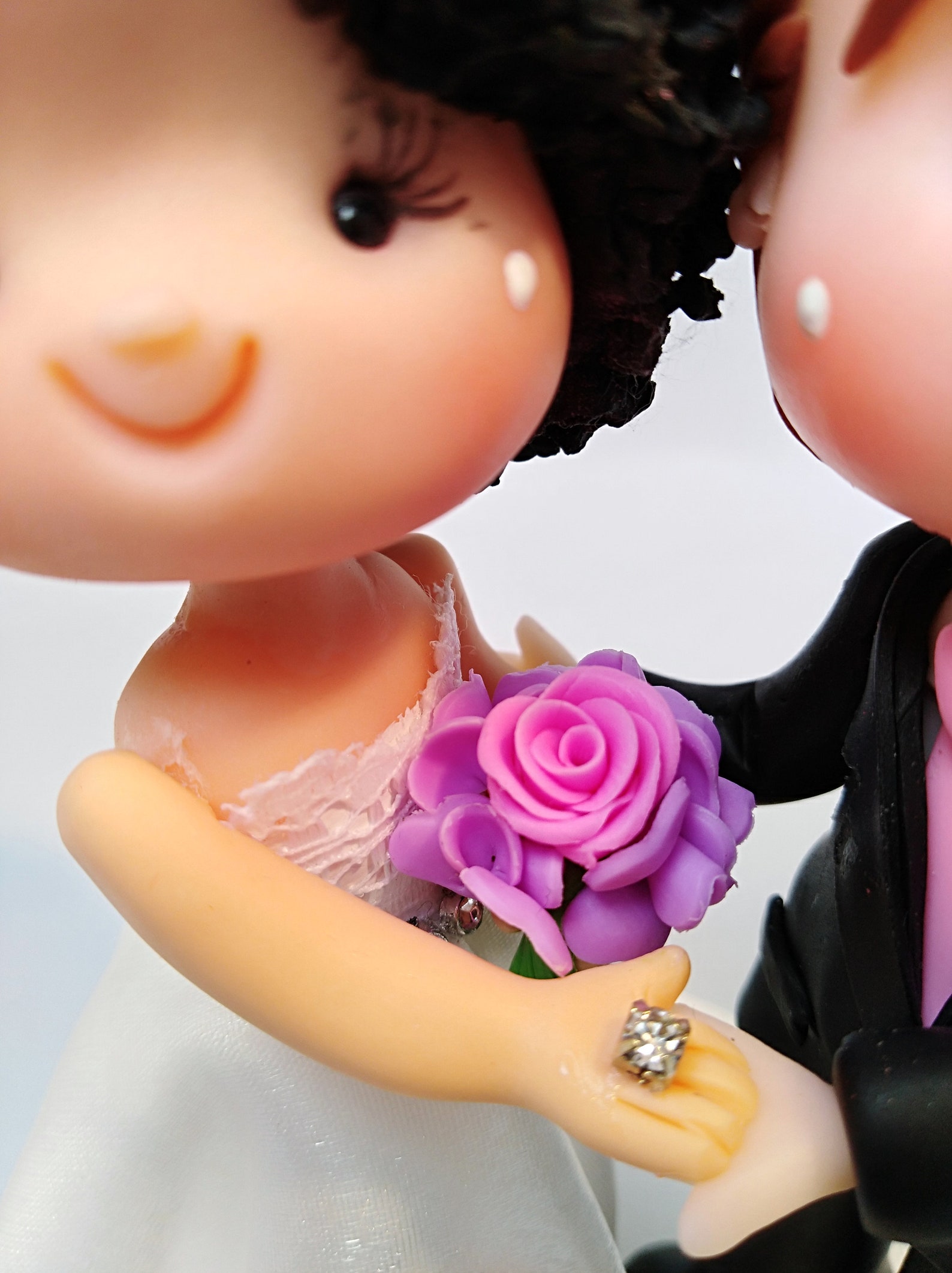 Wedding Cake Topper Bride And Groom Funny Sexy Tender Touch Etsy