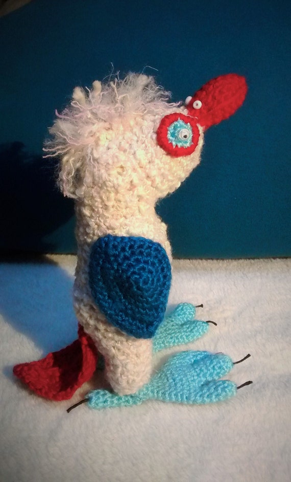 stuffed blue footed booby