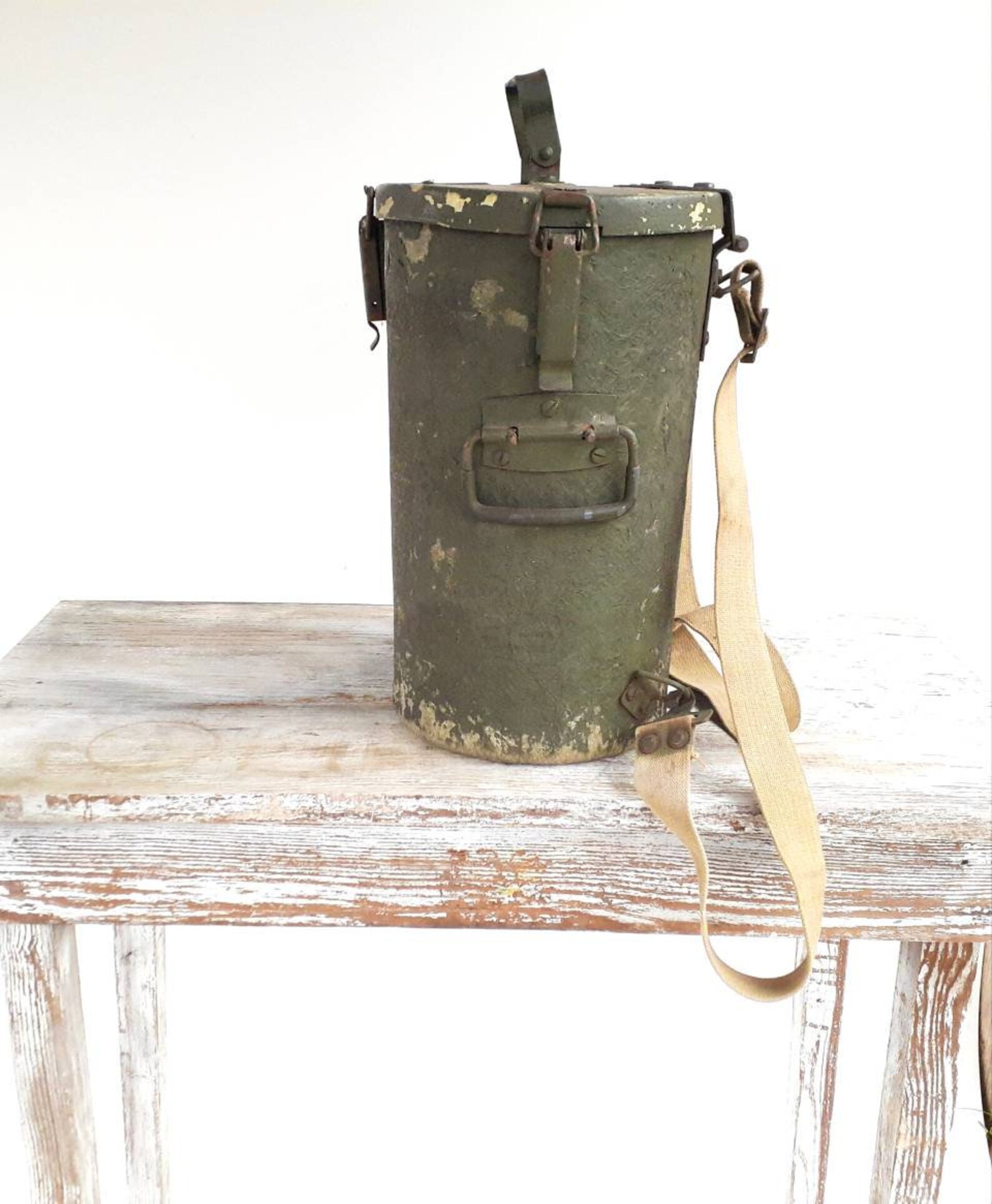 Rare Vintage 1968 Vietnam Army Metal Military Insulated Cooler Etsy