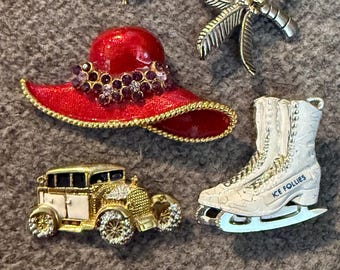 women Ladies Brooches