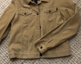 Abercrombie and Fitch women size large corduroy jacket
