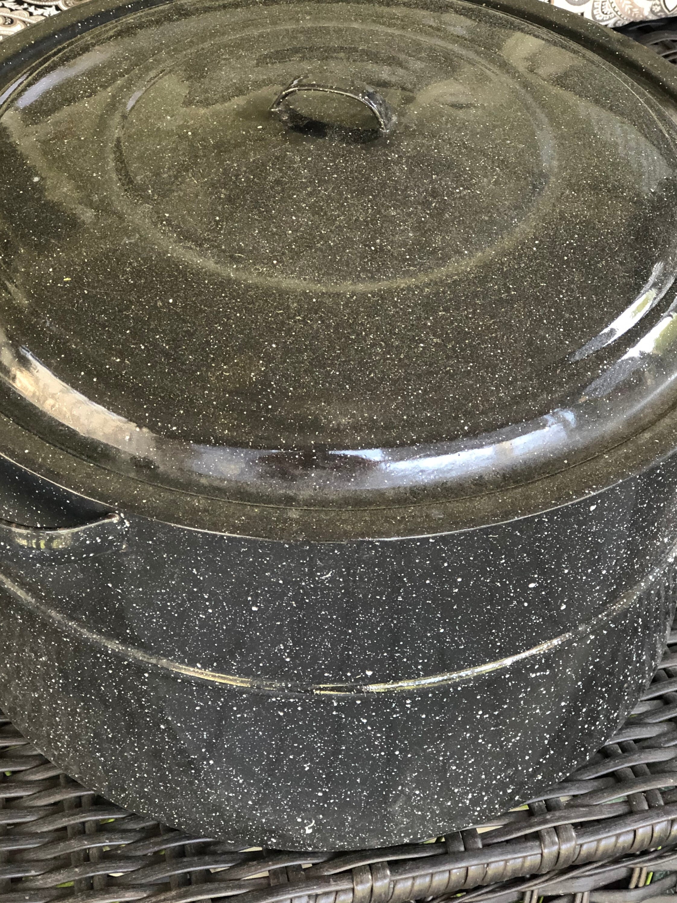 Graniteware Vintage Huge Farmhouse Canning Pot 16X9.5 Etsy