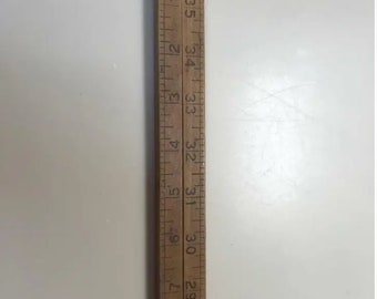 Antique Stanley 24 Inch Folding Ruler. 