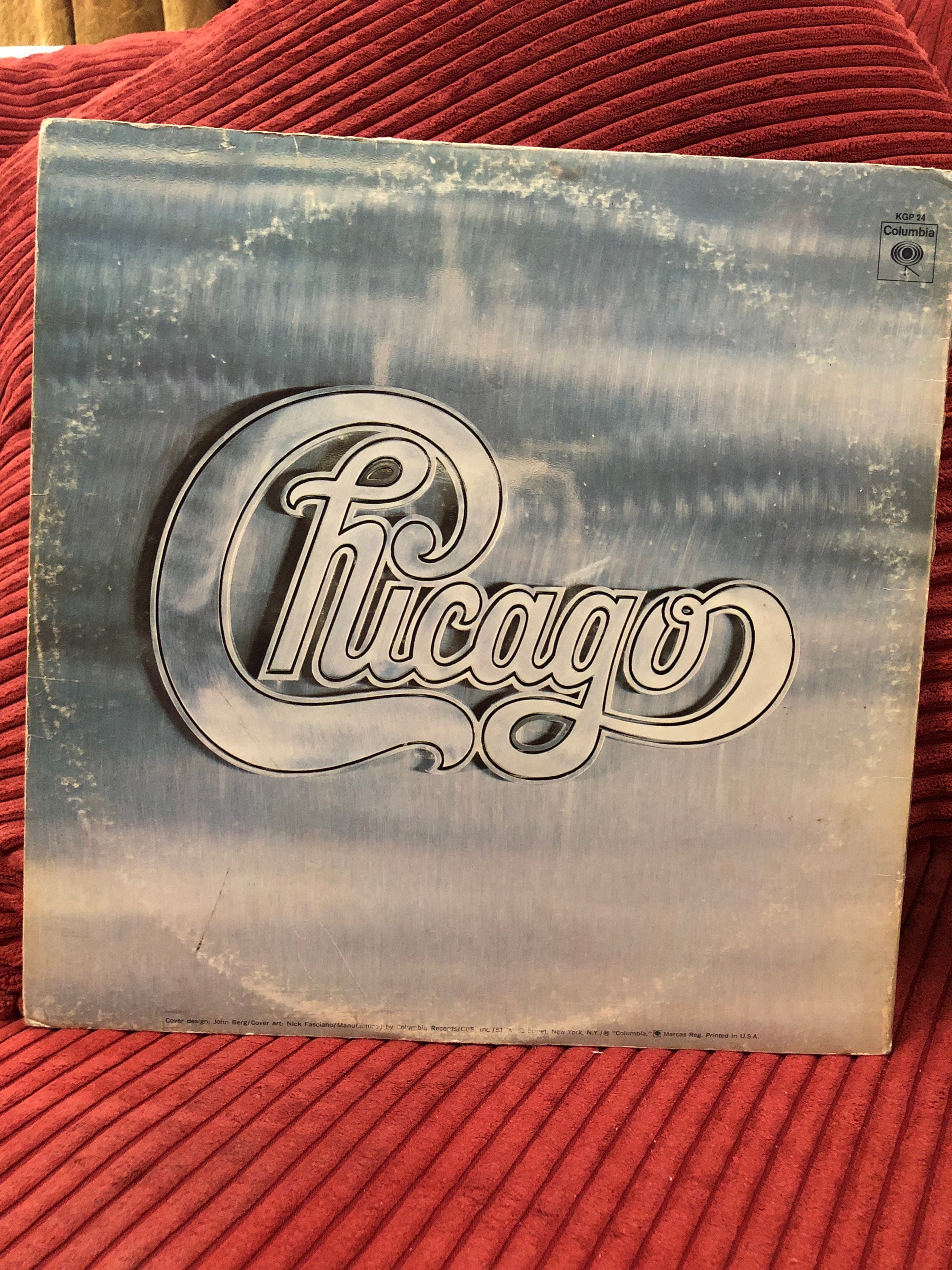 Chicago II First Album Using New Name CHICAGO Columbia Records