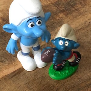 Smurfs set of 2 figurines