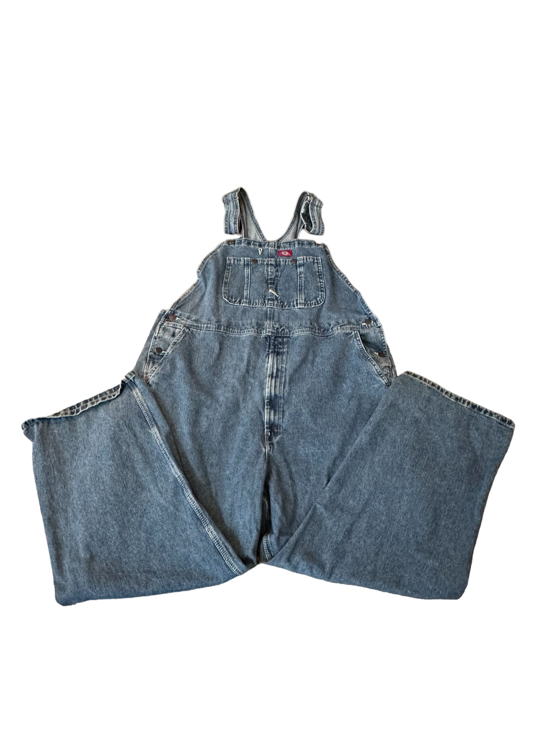 Vintage Dickies Brand Bib Overalls 44X30 Great Vintage