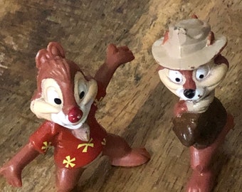 Chip and Dale Rescue Rangers  set of 2 figurines
