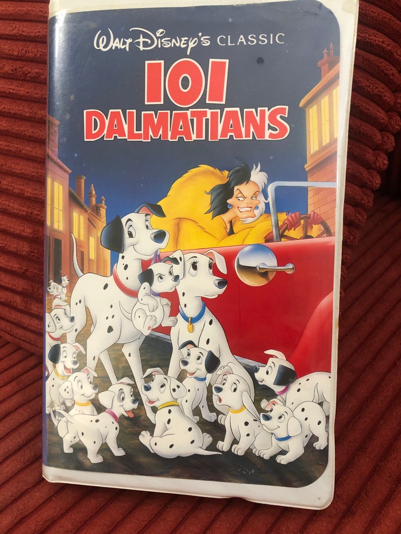 Disneys 101 Dalmatians 1992 Movie Black Diamond RARE Etsy
