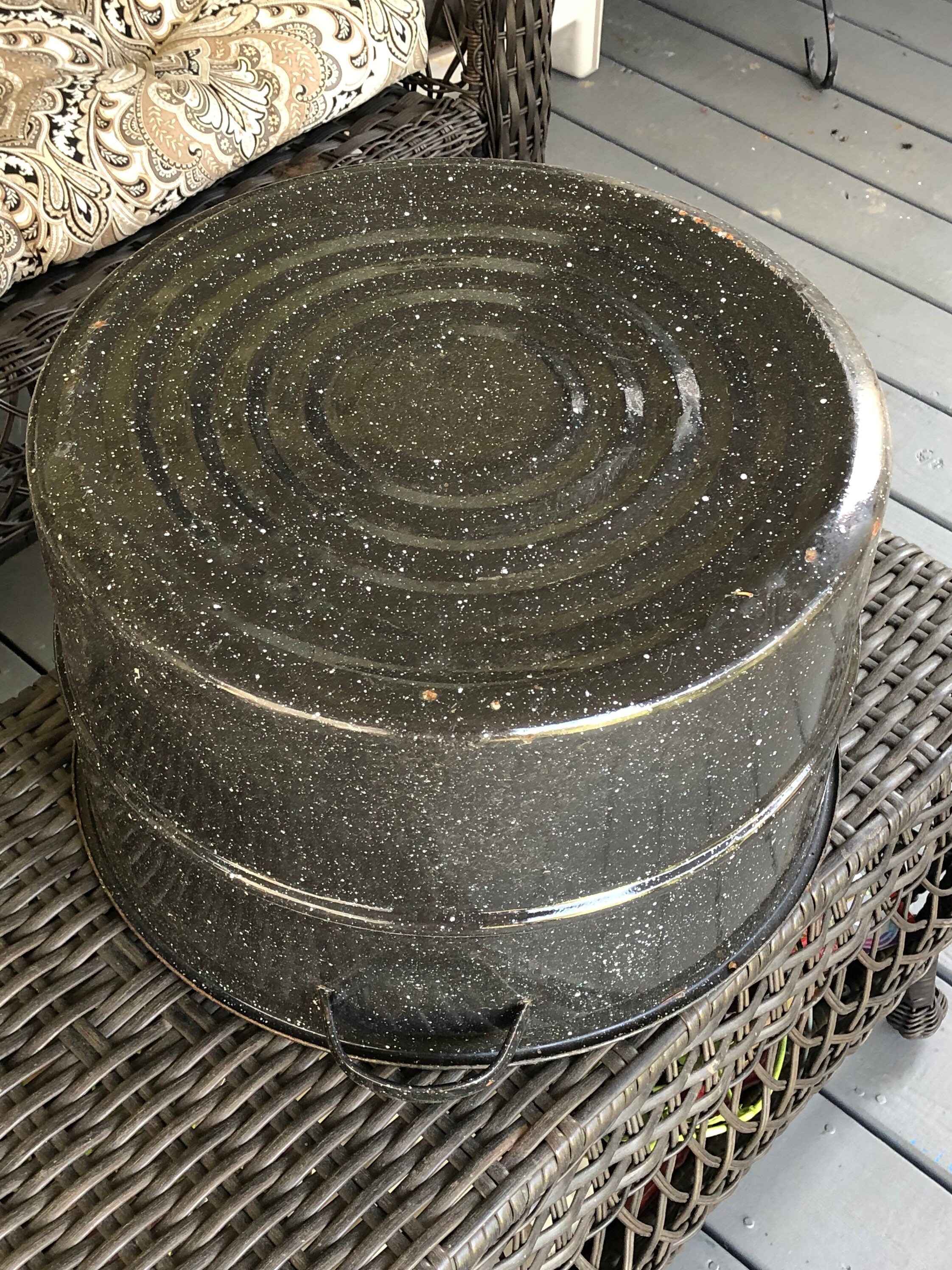 Graniteware Vintage Huge Farmhouse Canning Pot 16X9.5 Etsy