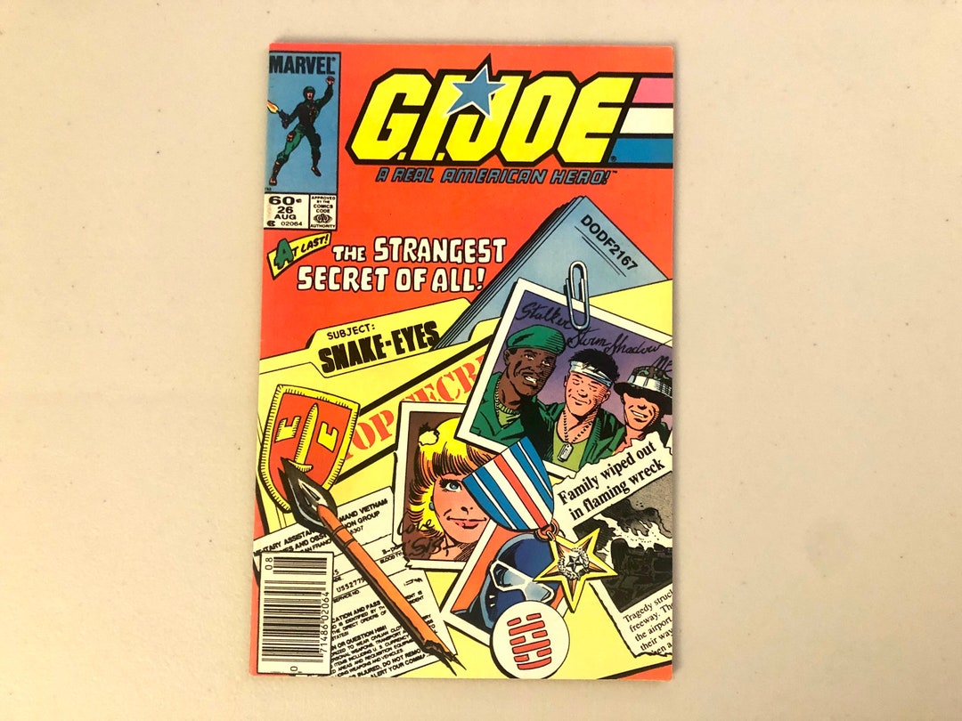 1984 G.I. Joe 26 Comic Book / Marvel Comics / 1st Printing / Etsy