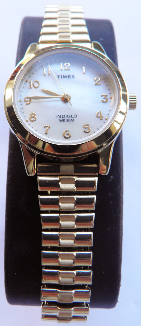 Two Timex Ladies' Indiglo Watch lights up at night Gem