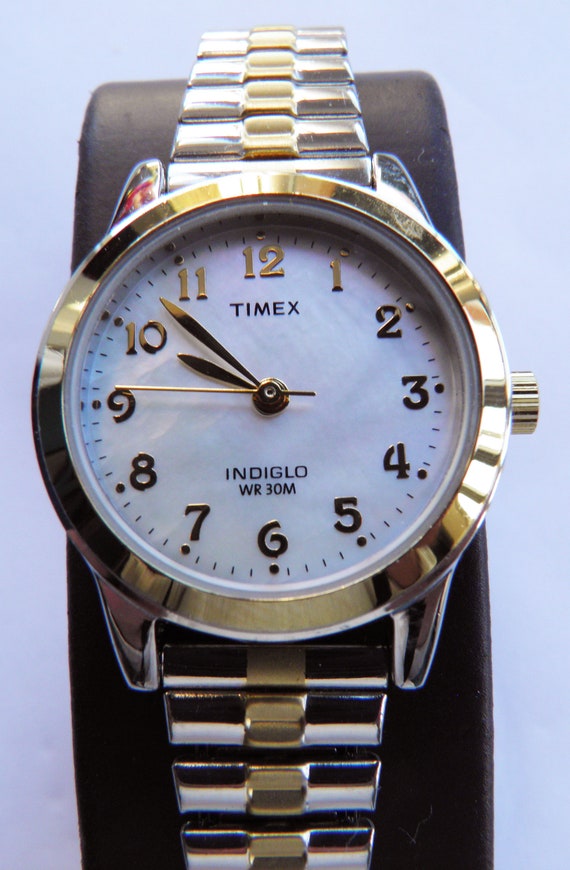 Two Timex Ladies' Indiglo Watch lights up at night Gem