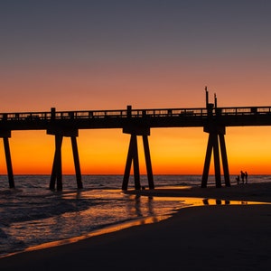 Sunset at Pensacola Beach, Florida