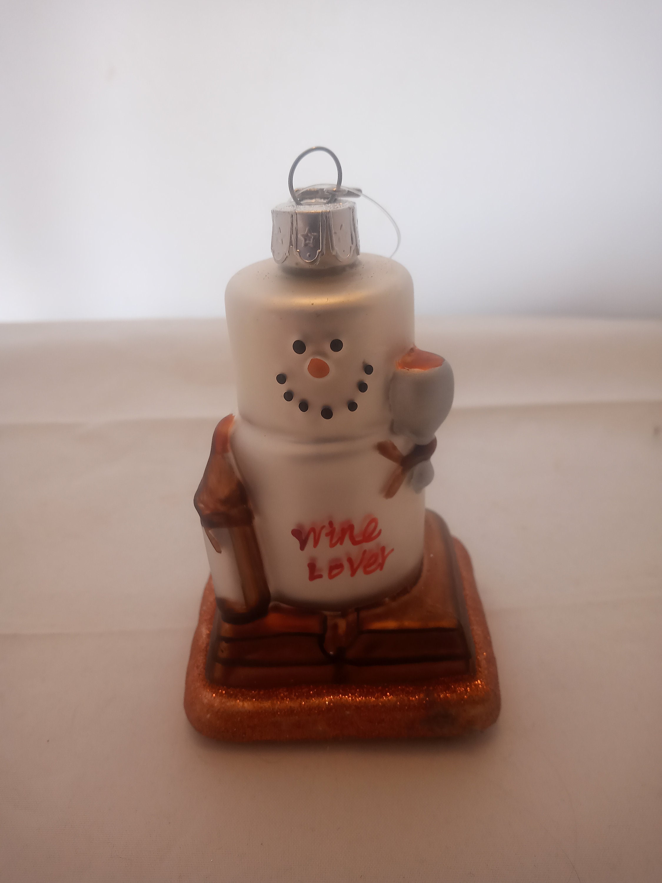 Wine Lover S'More Christmas Ornament