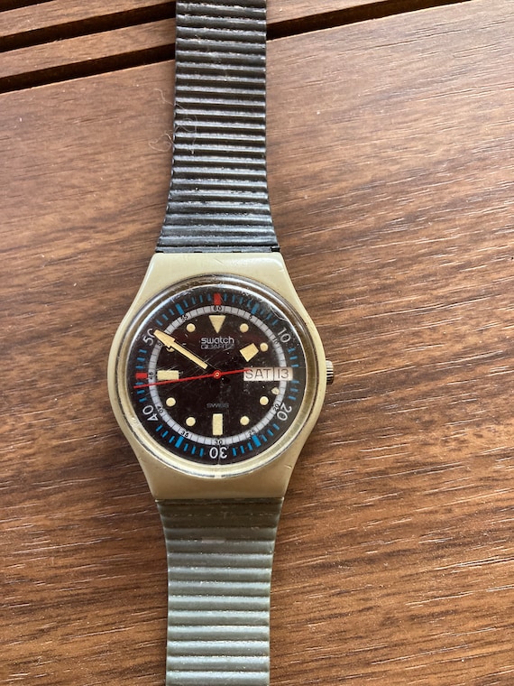 Swatch Calypso Diver Watch 1980s