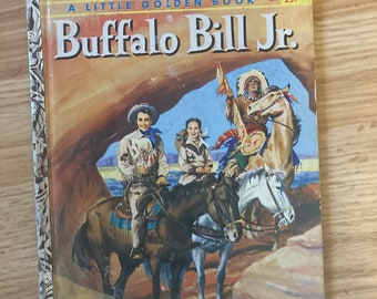 Buffalo Bill Jr. Un pequeño libro de oro 1956