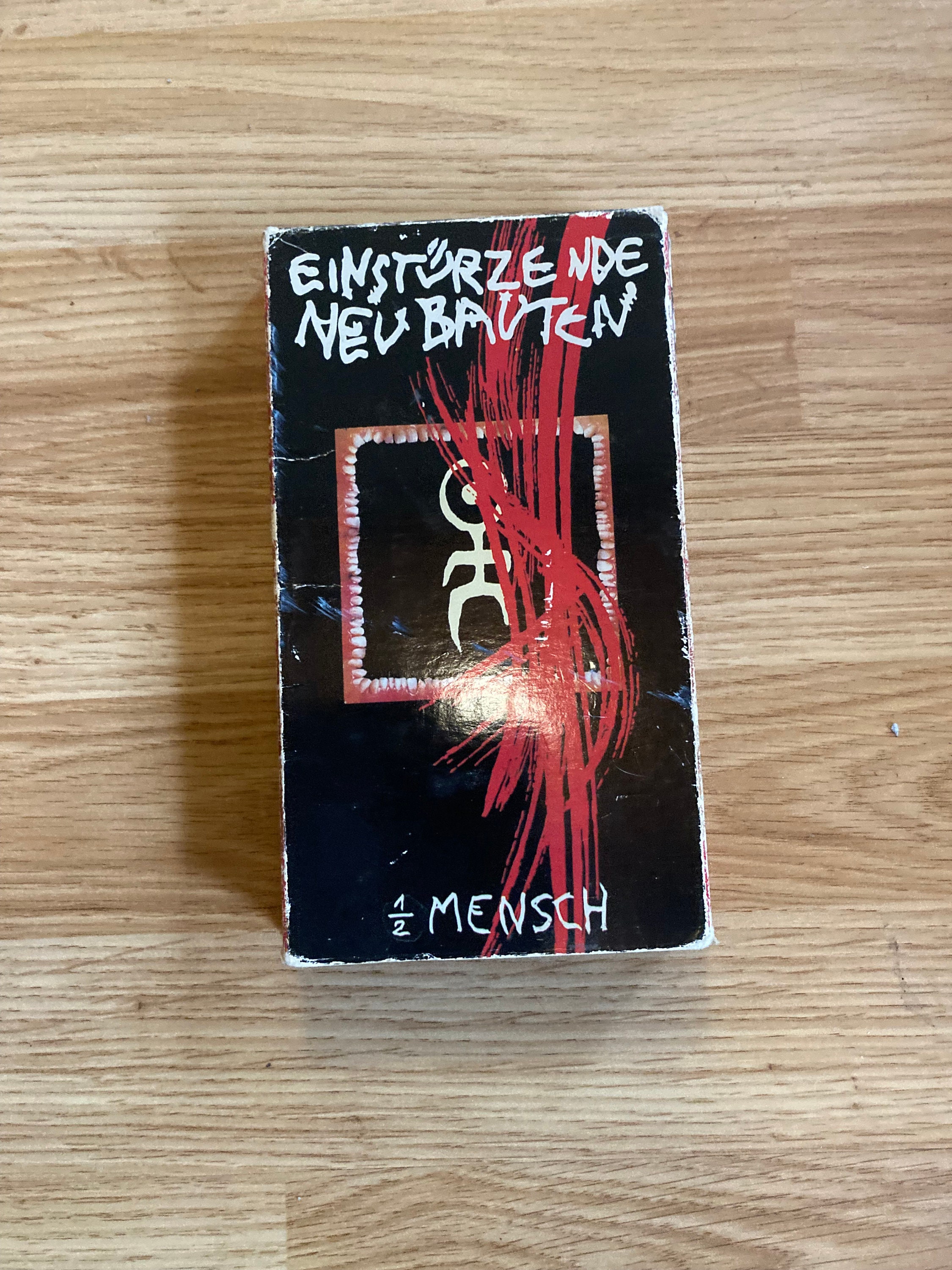 Einstürzende Neubauten - 1/2 Mensch  DVD Einstürzende Neubauten – 1/2 Mensch – DVD (25th Anniversary