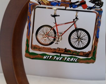 Mountain Bike Christmas Ornament