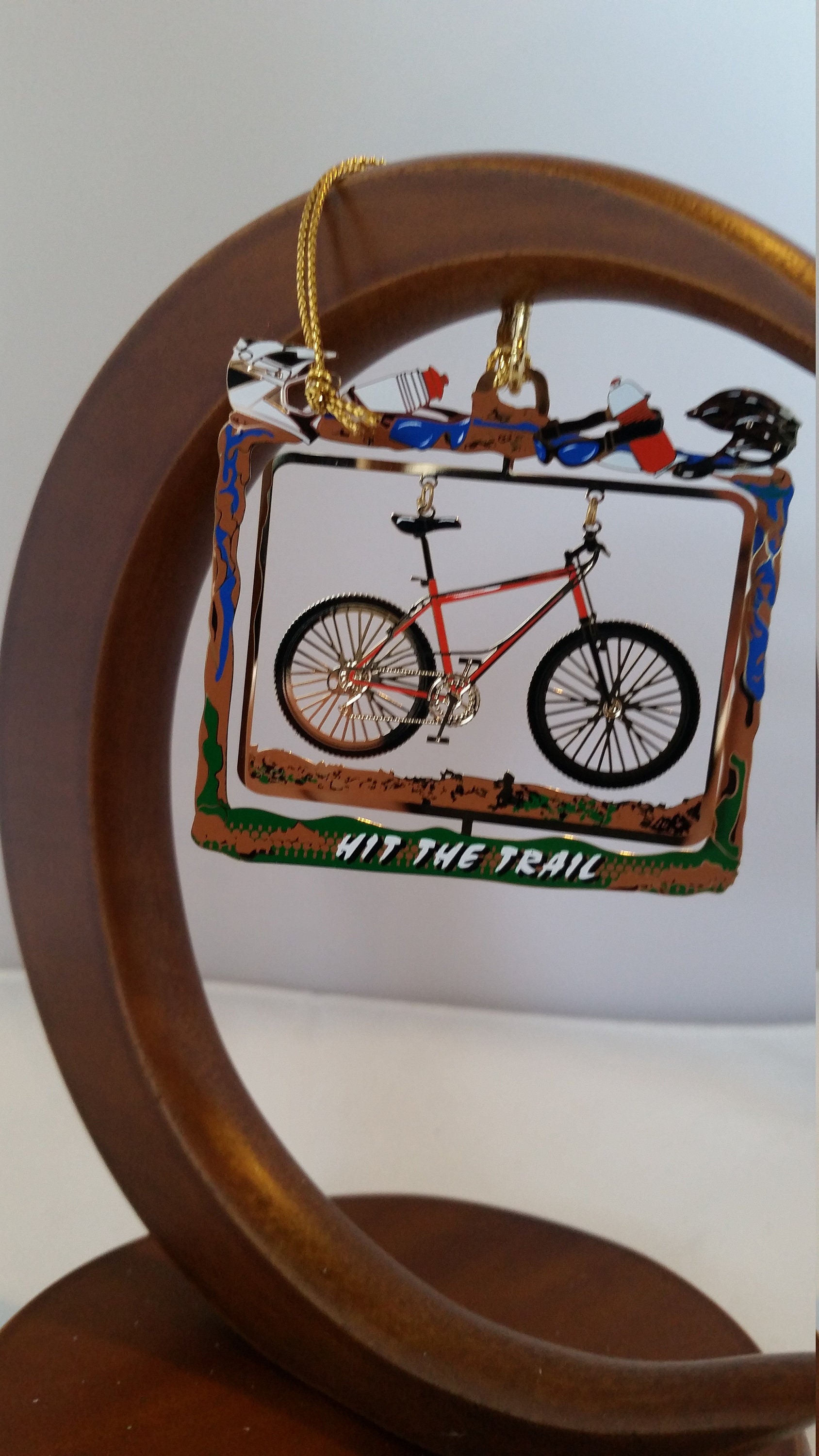Mountain Bike Christmas Ornament Etsy.de