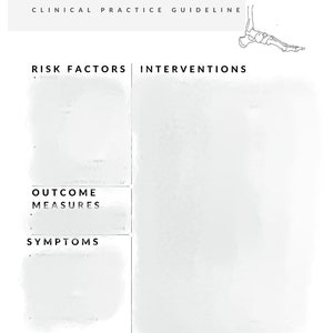Ankle/Foot Clinical Practice Guidelines Study Guide, Physical Therapy Study Guide, CPG, NPTE Study, OCS Study, Cheat Sheet, Ocs Prep