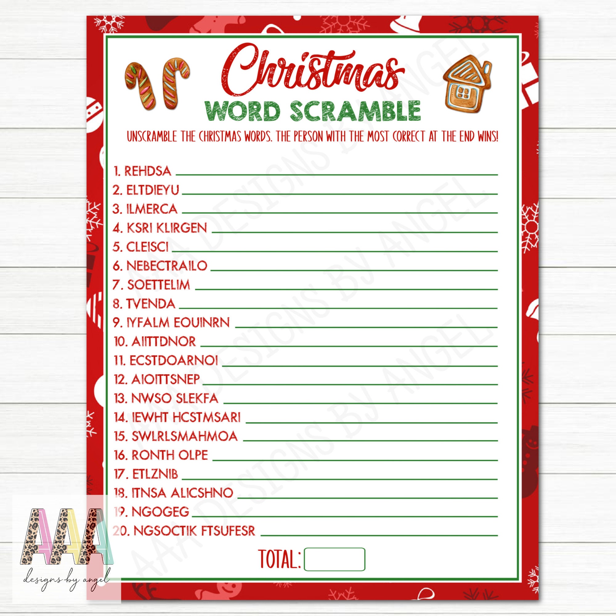 christmas-word-scramble-game-printable-christmas-game-instant-download-etsy for Christmas Word Scramble Free Printable Christmas Word Scramble Game | Printable Christmas Game | Instant Download - Etsy for Christmas Word Scramble Free Printable