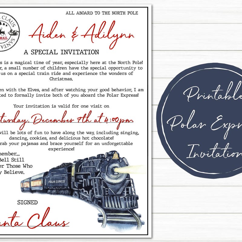The Polar Express - Etsy