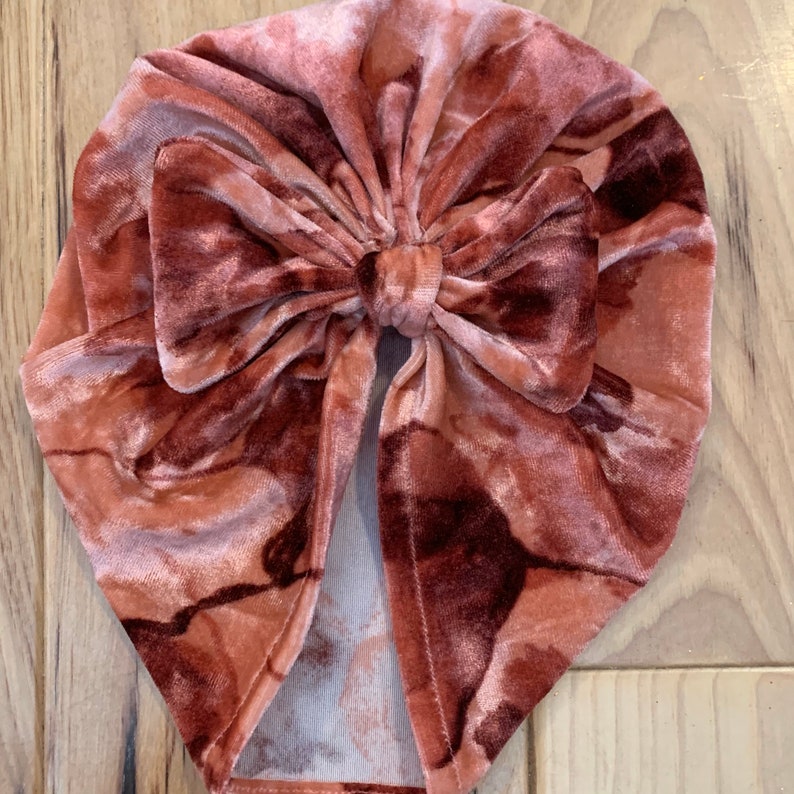 Velvet head turban