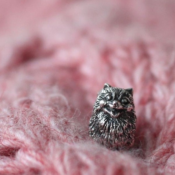 Yugen “Pomeranian" - Silver charm bead  for European bracelet