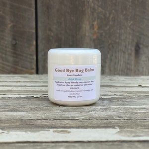 Good Bye Bug Balm-Insect Repellent 2 oz. Adult Dose