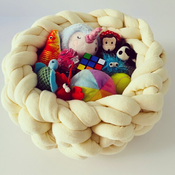 Storage Basket for Baby Toys & Clothes Etsy