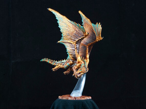 fordel Bryggeri erosion Young Bronze Dragon Nolzur's Hand Painted - Etsy