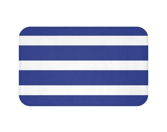 Items Similar To Bath Mat Boho Rug Striped Bath Mat Boho Bath