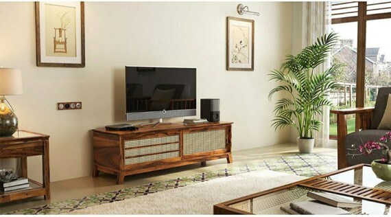 58 Tv Unit Mid Century Tv Unit Indian Made Tv Unit