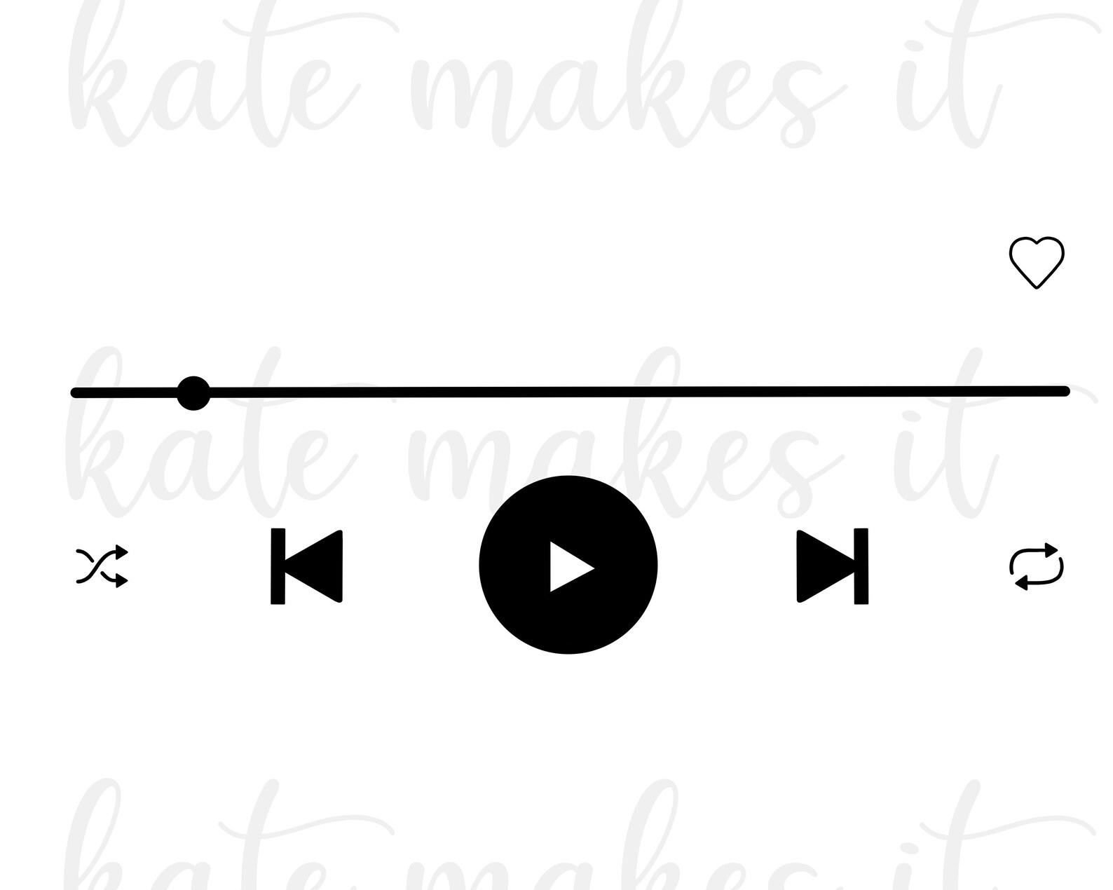 Music Player SVG & PNG Spotify Player Music Glass Gift - Etsy