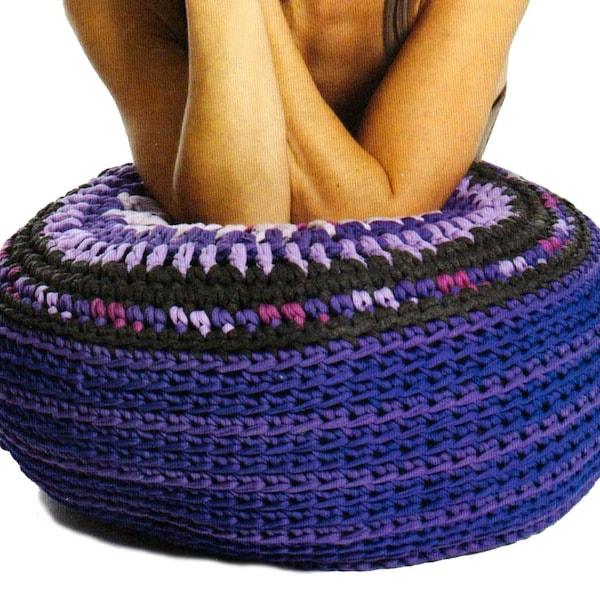 Crochet Ottoman Pattern Etsy