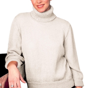 Knitting Pattern | the Dayton | Chunky Classic Half Zip Knitting Pattern | the Dayton | Chunky Classic Half Zip