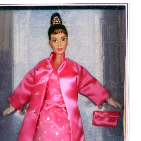 Patron PDF 11.5" Inch Doll Breakfast At Tiffany's Dress | Fashion Dolls Clothes Audrey's Movie Outfit