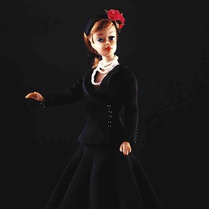 11.5 Inch Doll Clothes, 2 Pieces Dress, Hat + | Vintage Japanese Sewing Pattern For Fashion Dolls STUNNING PDF Download