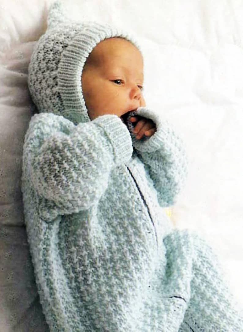 Baby Sleeping Bag Knitting Pattern | PDF Pattern Baby Sleep Sack | Easy ...