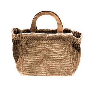 Große Boho Tasche Strickmuster | Vintage Teppichtasche Wunderschönes Muster | Sofort PDF Download