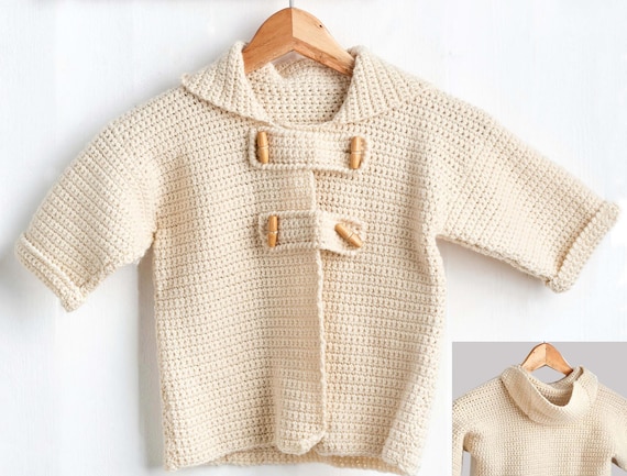 Modello semplice all'uncinetto, modello con felpa all'uncinetto