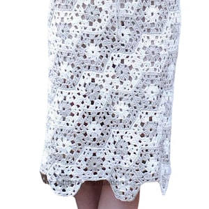 Summer Crochet Skirt Pattern | Patchwork Crochet Skirt | Elegant Granny Square Midi Skirt Easy Crochet Pattern, PDF Download