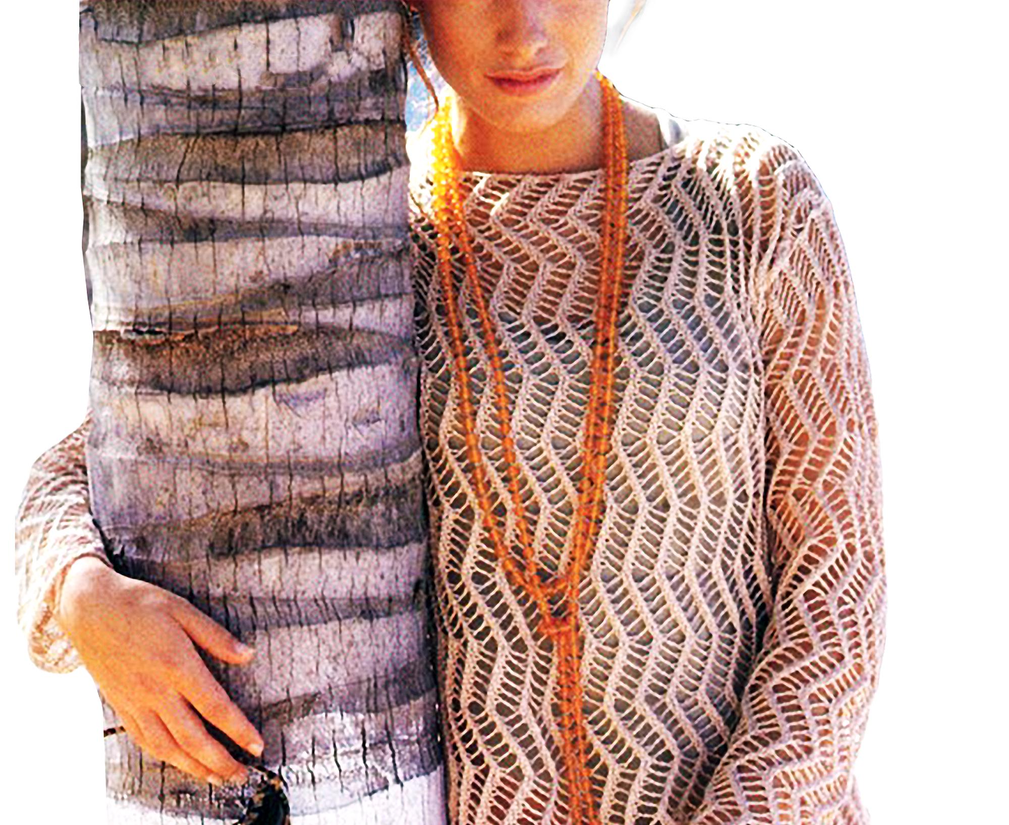 verse darcie knit dress darcie-dress-multi-blur-rose – AFRM main image 1