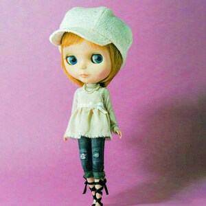 Blythe Doll Lovely Outfit Easy Sewing Pattern | Vintage Japanese Pattern For Blythe & Licca Doll Instant PDF Download