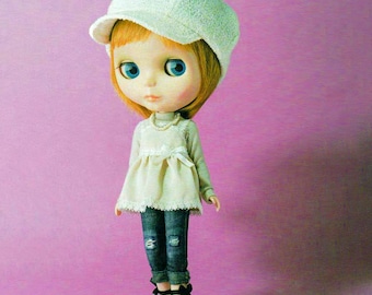 Blythe Outfit Easy Sewing Pattern Doll | Vintage Japanese Pattern For Blythe & Licca Doll Instant PDF Download